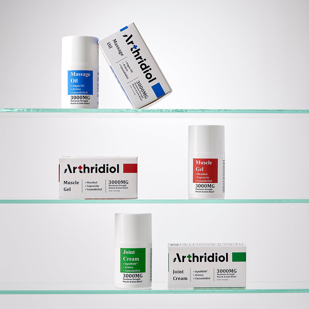 Arthridiol - Muscle Gel - 3000mg CBD