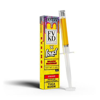 FVKD X LOUD THC-A Rosin Syringe 3.5g