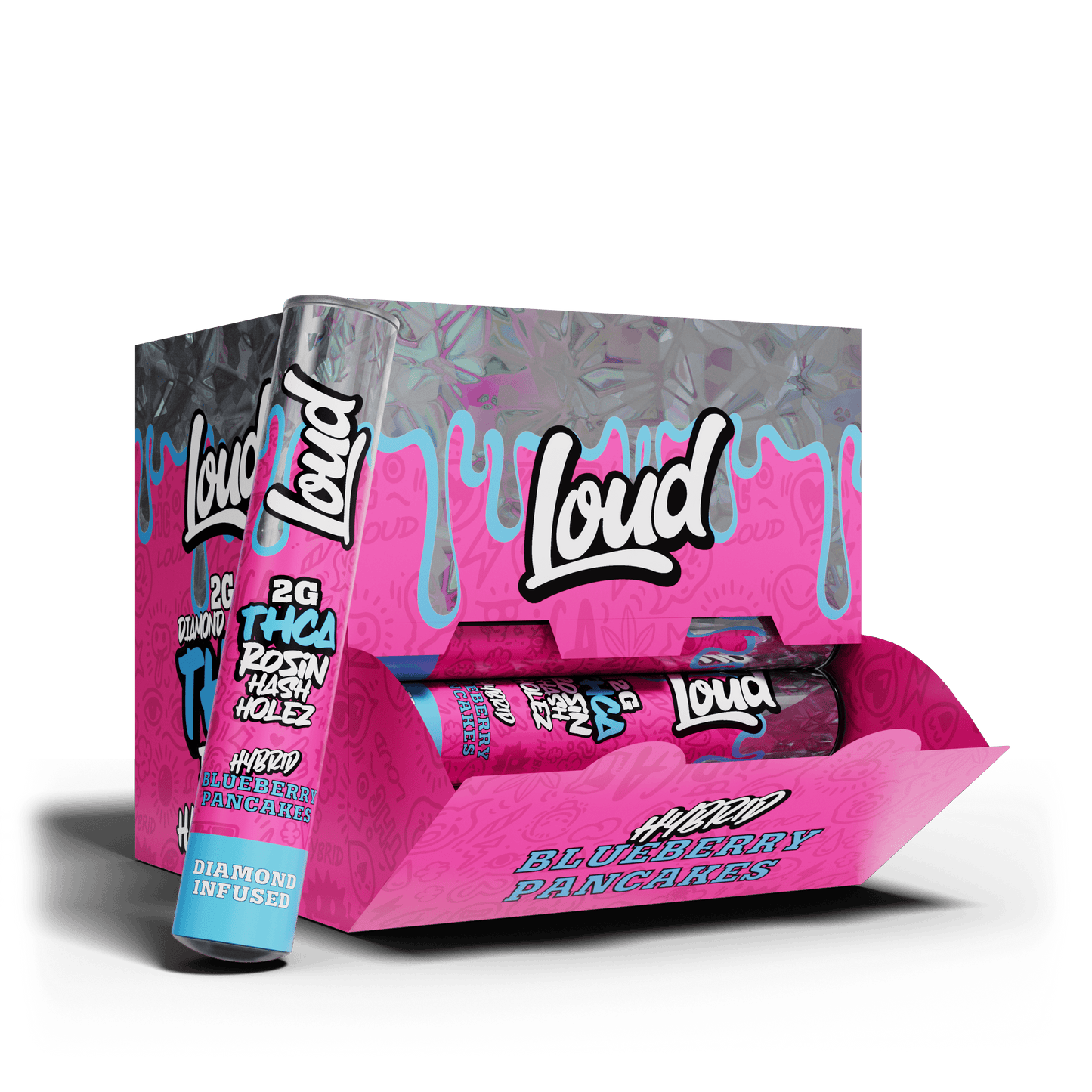 Loud THCA Rosin Hash Holez – 2g