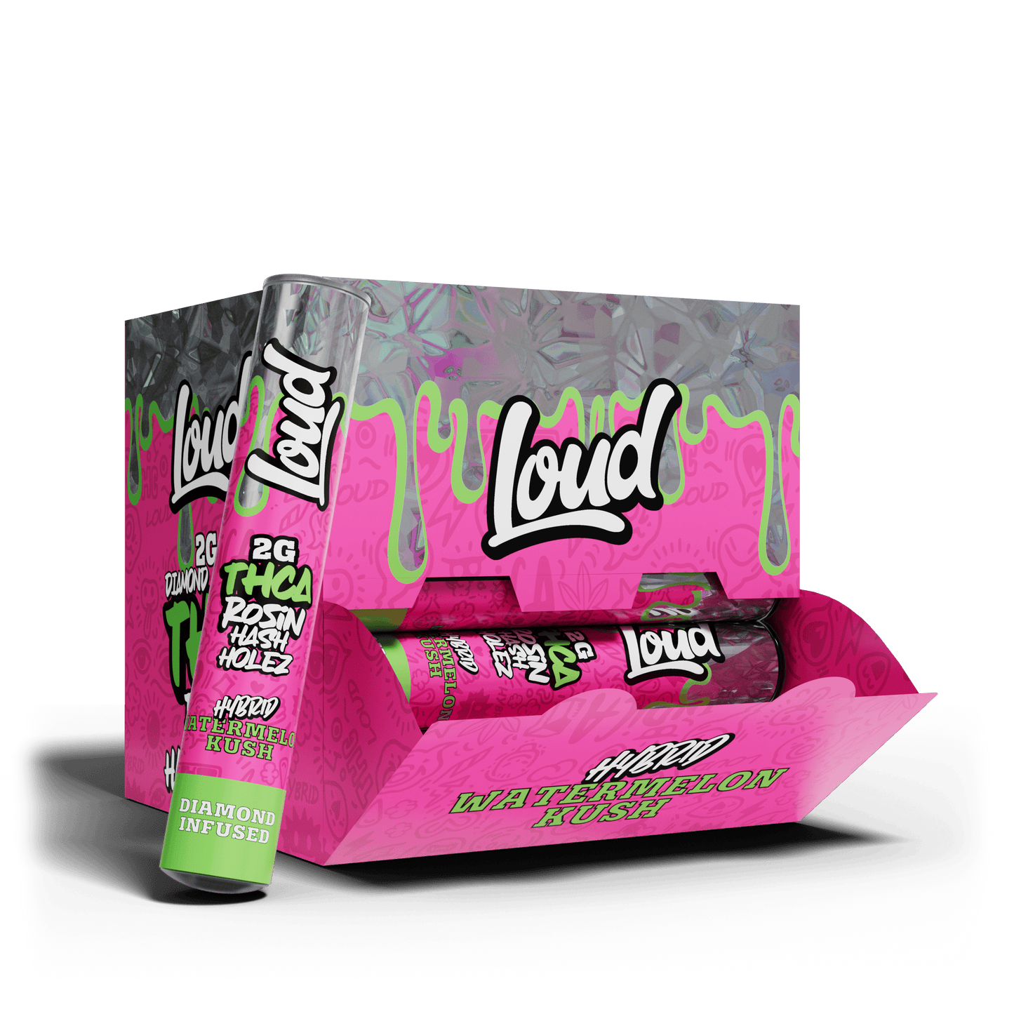 Loud THCA Rosin Hash Holez – 2g