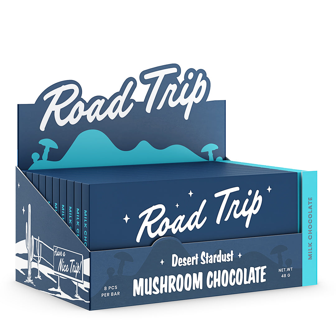 Desert Stardust Mushroom Chocolate Bar - Milk Chocolate