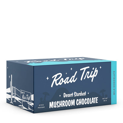 Desert Stardust Mushroom Chocolate Bar - Milk Chocolate