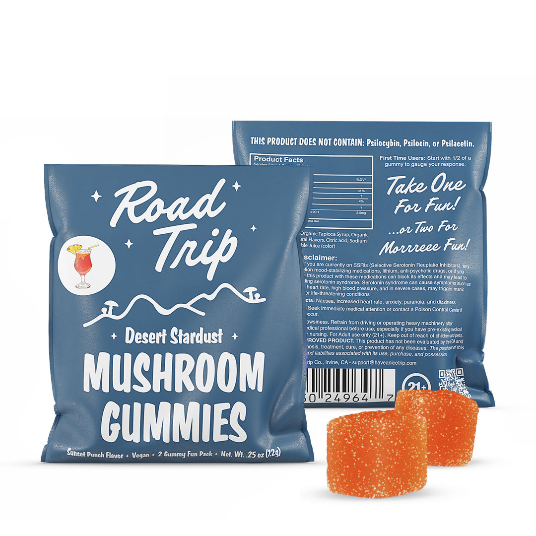 Desert Stardust Mushroom Gummies - 2-Piece Pouch (Sample Size)