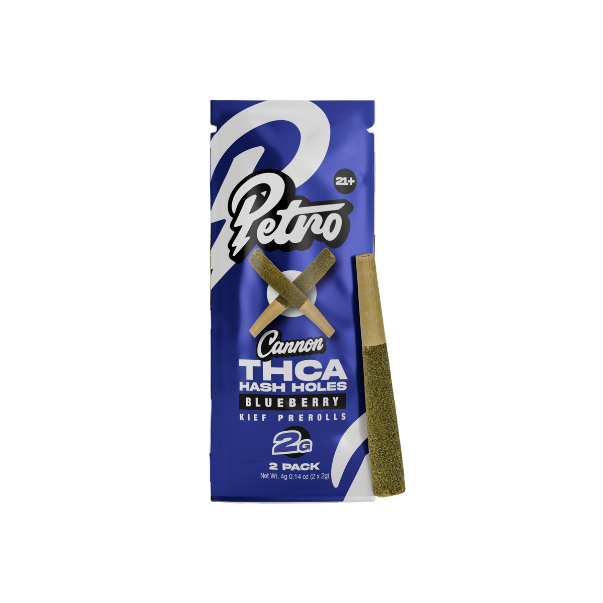 Petro Cannon THCA Hash Hole Pre-Rolls 2G x 2ct