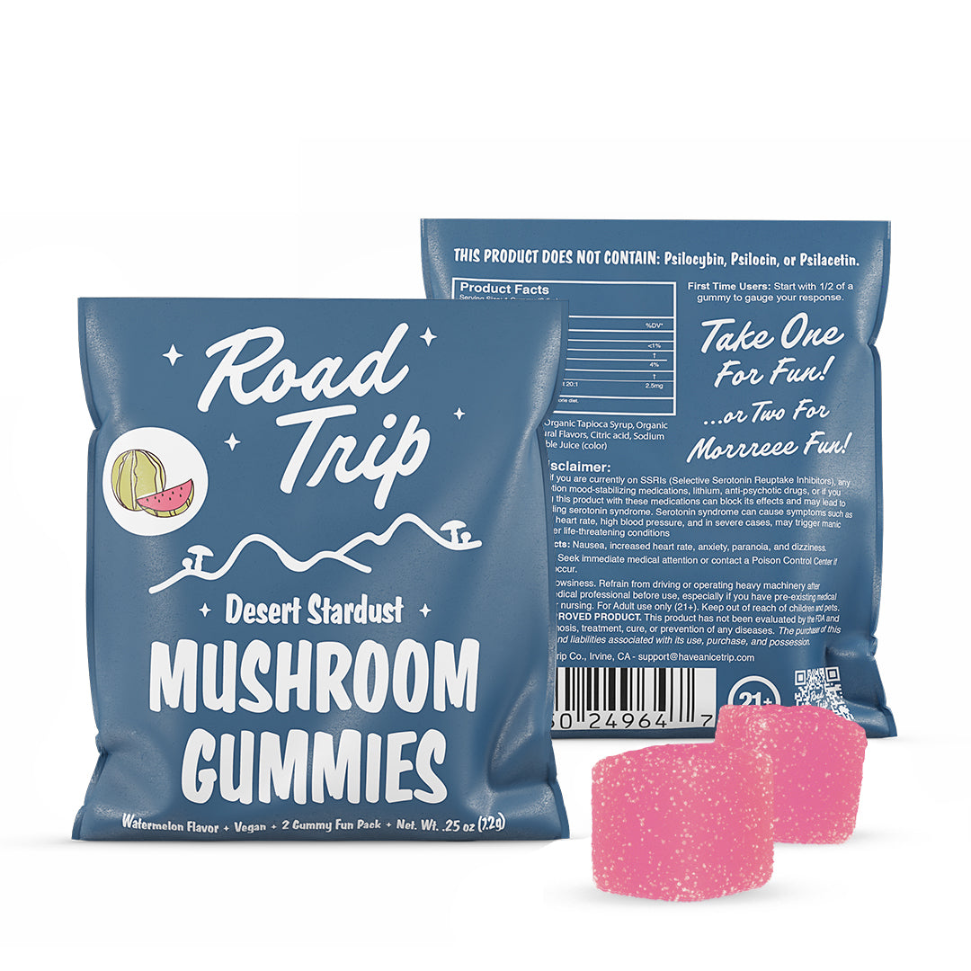 Desert Stardust Mushroom Gummies - 2-Piece Pouch (Sample Size)