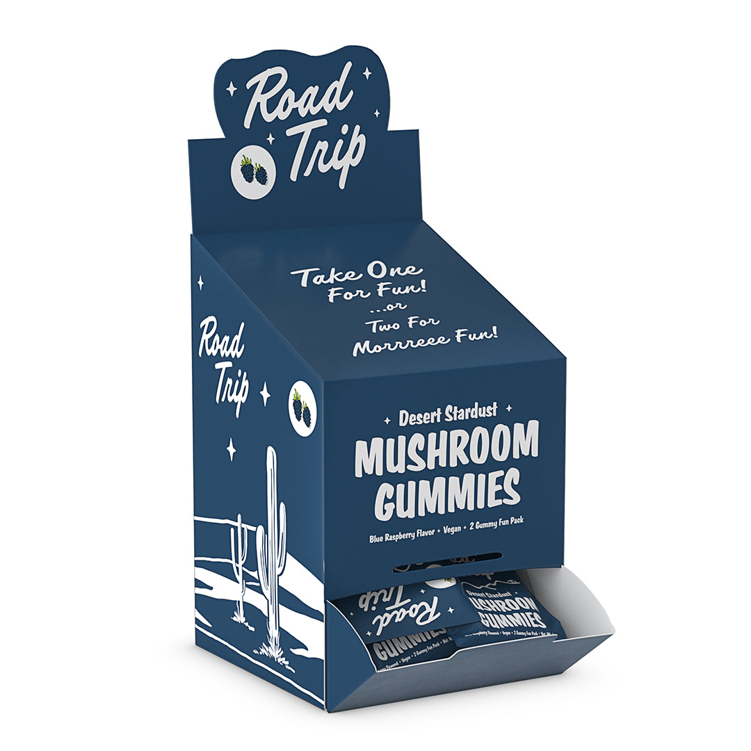 Desert Stardust Mushroom Gummies - Blue Raspberry