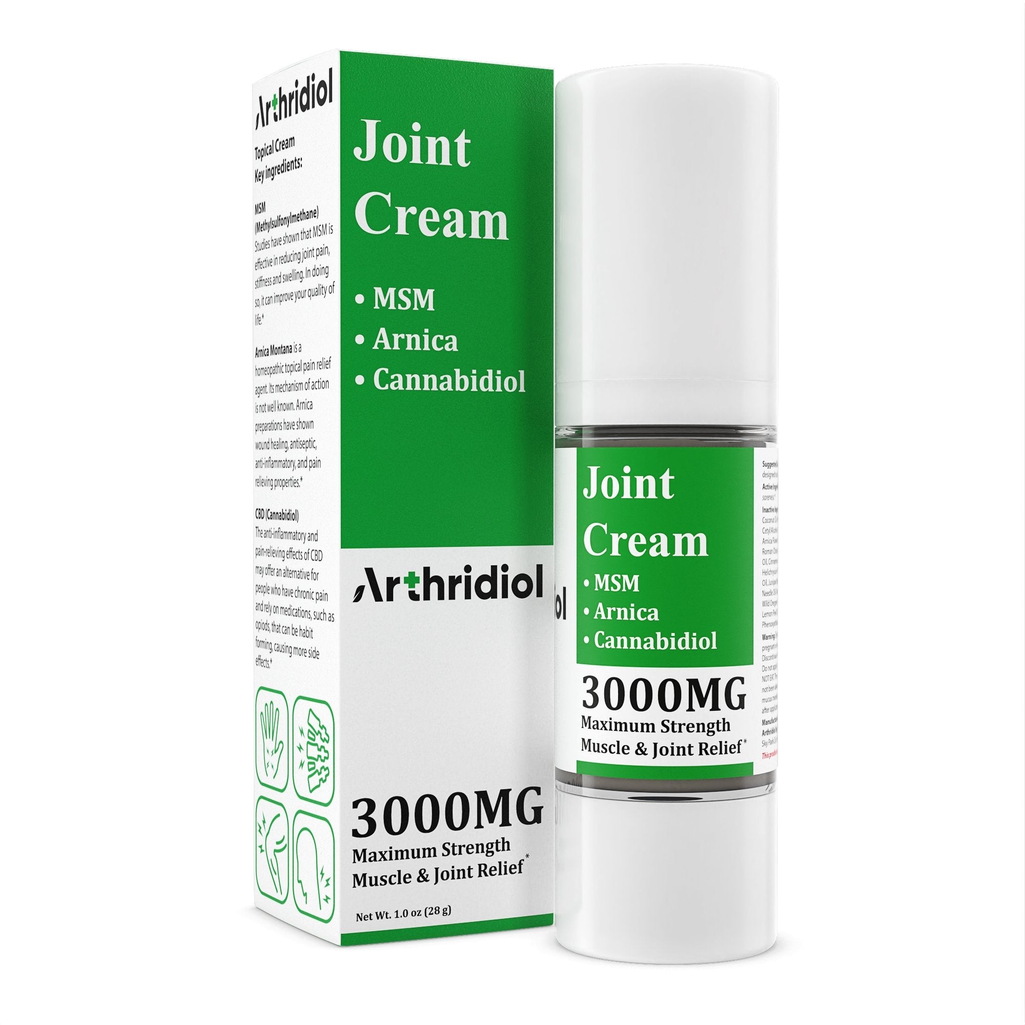 Arthridiol - Joint Relief Cream