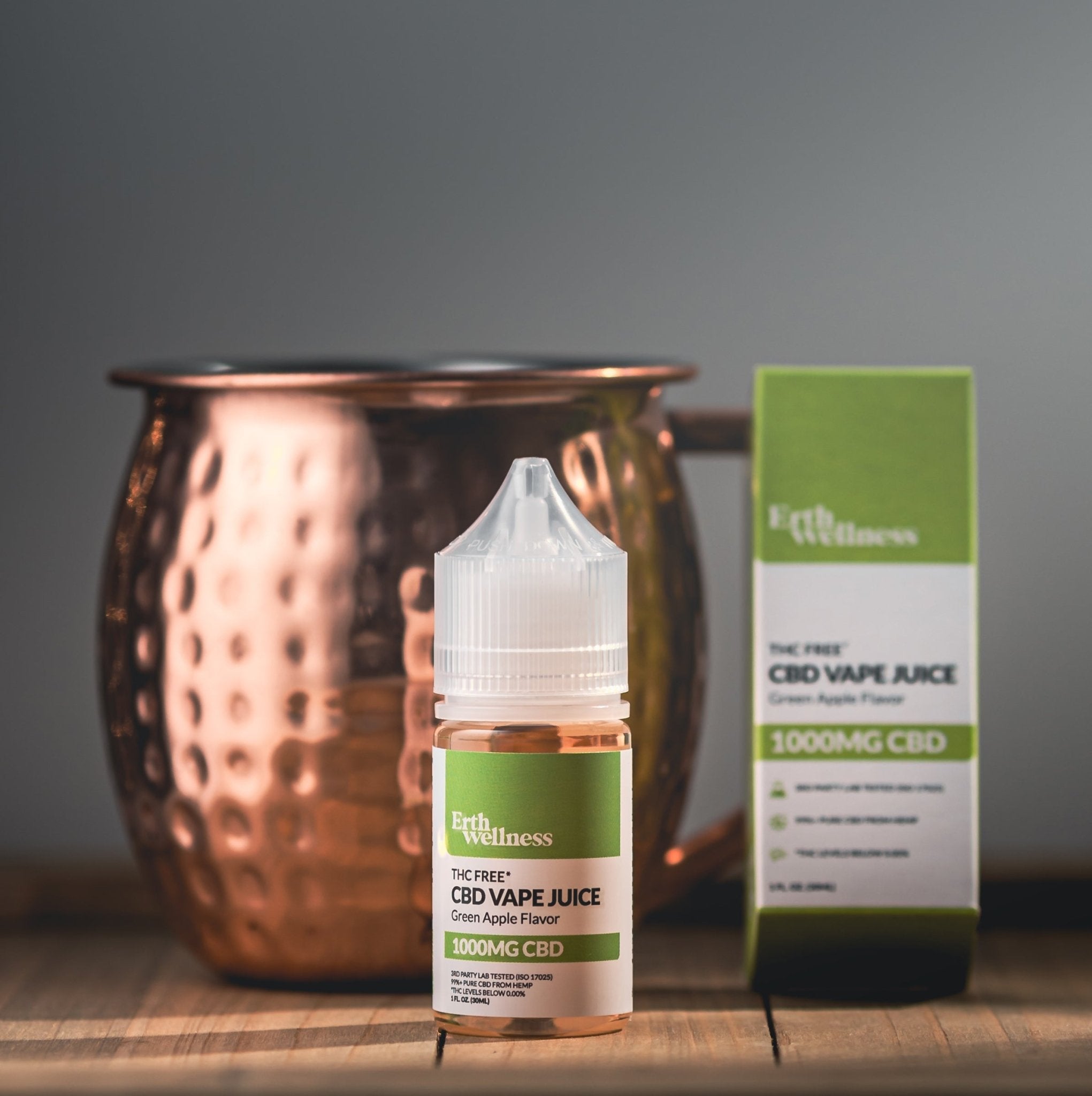 CBD Vape Juice - Green Apple